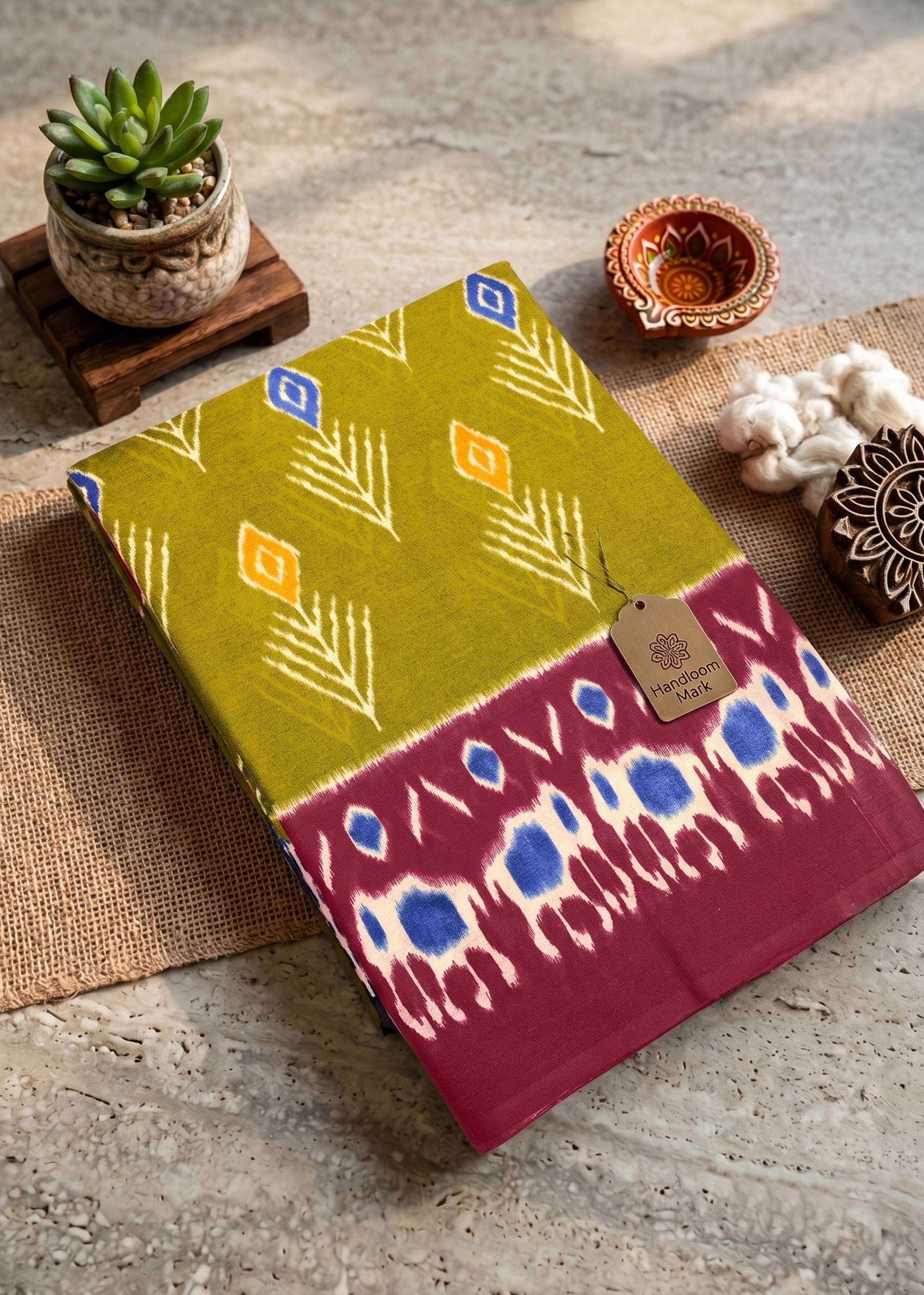  the Art of Handwoven Heritage of super soft mulmul cotton fabric saree wholesale in surat saji